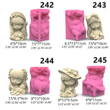 F19D Pen Holder Flower Pot Molds for Crafts