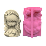 F19D Pen Holder Flower Pot Molds for Crafts