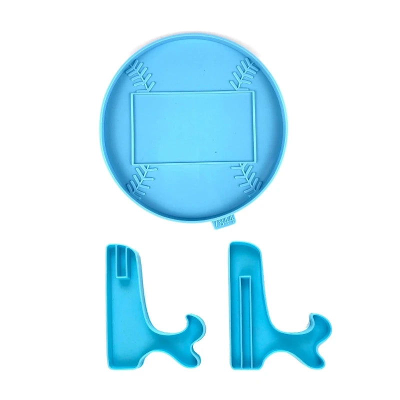 Baseball Shape Silicone Mold for Epoxy Resin Casting