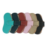 F19D Portable PU Leather Sunglass Case Retro Eyelasses Durable