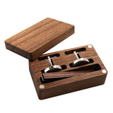 F19D Wood Tie Clip Box for Engagement Proposals