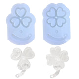 F19D Rotatable Clovers Resin Frame Mold DIY Car Pendant Jewelry Silicone Mold