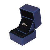 F19D Ring Box Jewelry Storage Pouch for Proposal Engagement