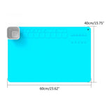 F19D Silicone Art Mat, Non-Slip Silicone Craft Mat for Painting and Art
