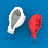 3D Baby Wing Shape Silicone Candle Mold