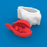 3D Baby Wing Shape Silicone Candle Mold