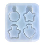 F19D Silicone Resin Mold for DIY Pendant Jewelry Making