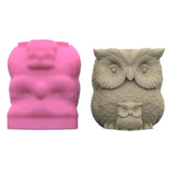 F19D Silicone Resin Molds for Succulent Plant Pot Candle Holder