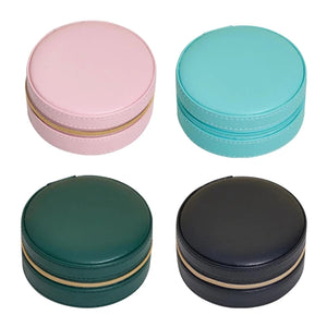 F19D Small Jewelry Box Organizer for Rings Earring Necklaces