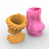 Resin Silicone Mold for DIY Garden Flower Pot