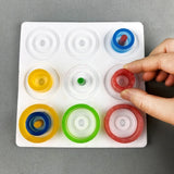 F19D Table Ferrule Game Silicone Molds for DIY Art Crafts