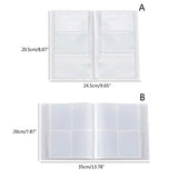 Travel Earring Organizer Storage Bags Transparent Jewelry Storage Books