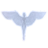 F19D Valentines Wing Goddess Mold for DIY Ornaments Epoxy Resin Crafting