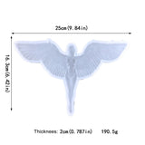 F19D Valentines Wing Goddess Mold for DIY Ornaments Epoxy Resin Crafting