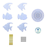 Japanese Style Wind Chimes Resin Molds Kit - DIY Silicone Bundle