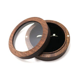 Wood Ring Bearer Box Wedding Ring Holder Box
