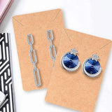 480pcs Earring Display Card Set for Earring Necklace Display