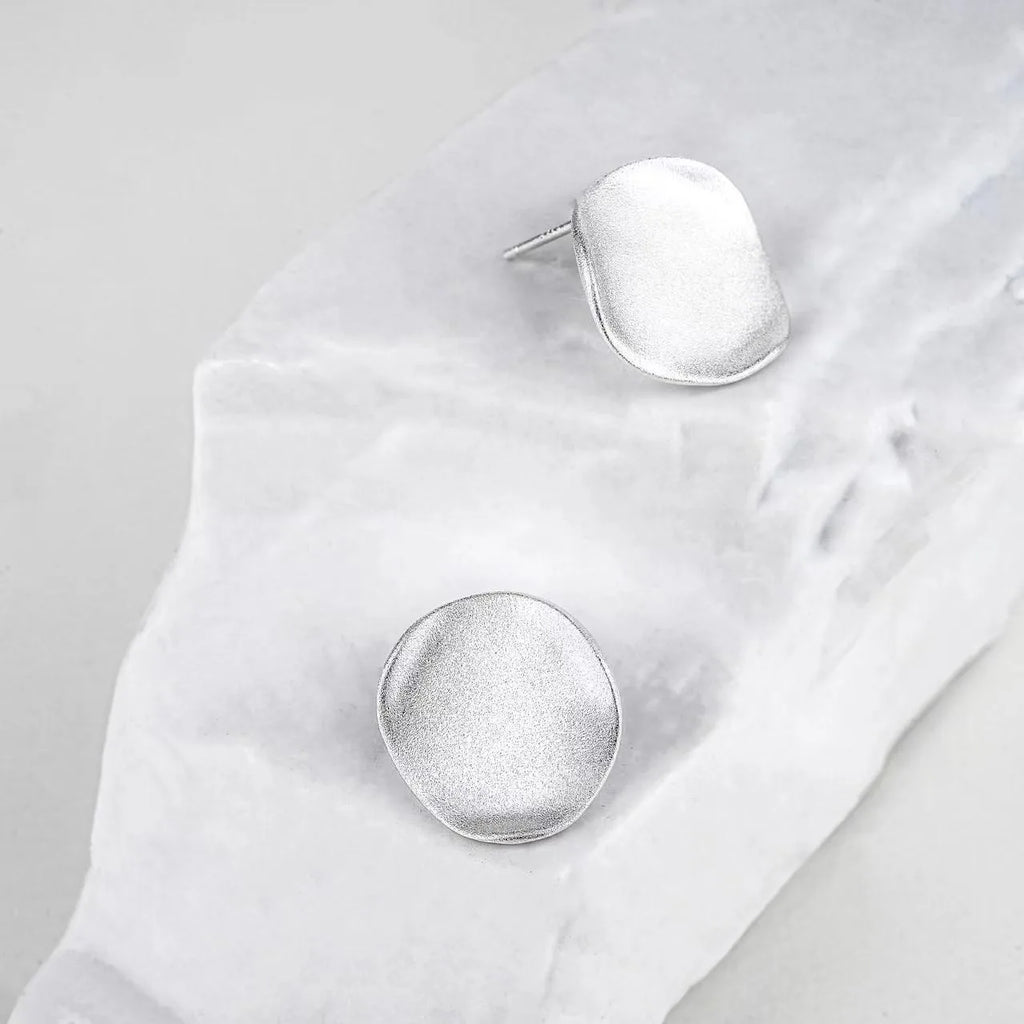 S925 Sterling Silver Earrings Nails Fine Jewelry for Women