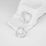 S925 Sterling Silver Love Earrings Anti Allergy Fade Jewelry for Women