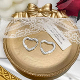 S925 Sterling Silver Love Earrings Anti Allergy Fade Jewelry for Women