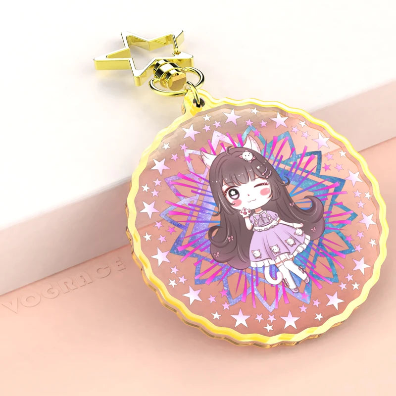 FANGQINGMAO Cartoon Acrylic Display Standee
