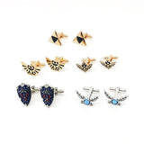 Classic Arcade Games Cufflinks Metal Jewelry