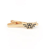 Classic Arcade Games Tie Clip Golden Wings Butterfly Metal Jewelry Man Gift