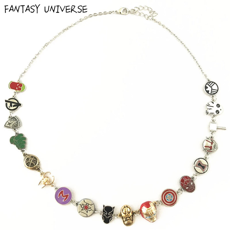 FANTASY UNIVERSE Winter Soldier/Loki Charm Necklace