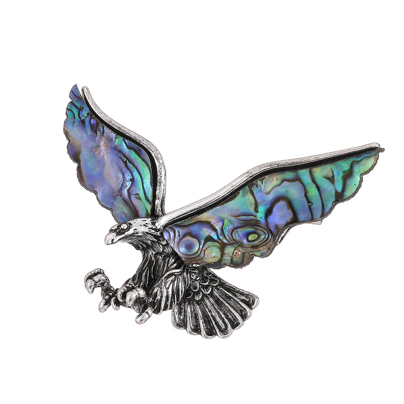 Animal Brooch Pin with Abalone Vintage Brooches for Women Men