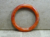 Emerald Red Jade Bangle Bracelet