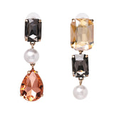 Crystal Drop Earrings Bridal Wedding Statement Jewelry