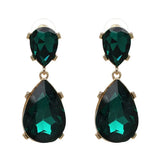 Crystal Drop Earrings Bridal Wedding Statement Jewelry