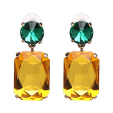 Crystal Drop Earrings Bridal Wedding Statement Jewelry