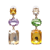 Crystal Drop Earrings Bridal Wedding Statement Jewelry