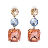 Crystal Drop Earrings Bridal Wedding Statement Jewelry