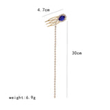 Crystal Pearls Hair Comb Bridal Wedding Hair Accessories