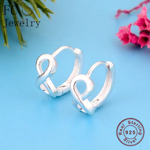 925 Silver Infinity Love Symbol Stud Earring For Women