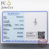 925 Silver Bear Baby Pacifier Heart Pendant Necklace for Women