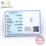 925 Silver Letter Family Tree of Life Zirconia Pendant Necklace Choker Gift