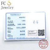 925 Silver Padlock Love Lock Stud Earrings Girl's Brincos Valantine