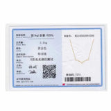 925 Sterling Silver Small Arc Pendant Necklace Women Love Collar Kolye