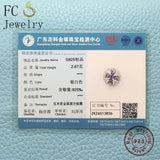 925 Sterling Silver Heart Birthstone CZ Bead Berloque