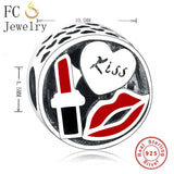 925 Silver Animal Evil Eye CZ Beads Pendant DIY Gift