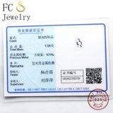 925 Silver Purple Zircon Flower Charm Bracelet Spacer Berloque