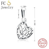 Sterling Silver Lucky Coral Tree of life Berloque Charm