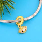 925 Silver Evil Eye Charm Bead for Bracelet Making