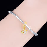 925 Silver Evil Eye Charm Bead for Bracelet Making
