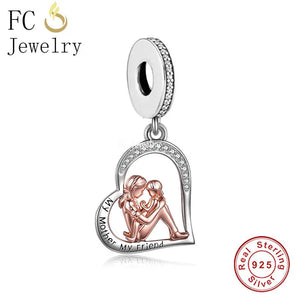 925 Silver Mum And Daughter Always My Mother My Pendant Bead