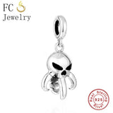 925 Silver Bead Charm for Bracelet, Women's Jewelry Making Berloque