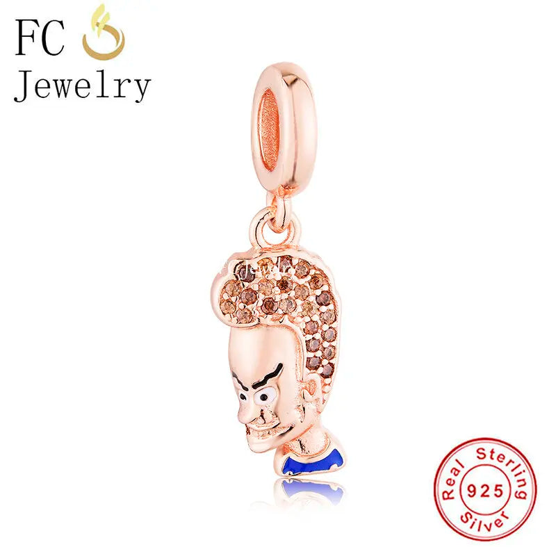 925 Silver Bead Charm for Bracelet, Women's Jewelry Making Berloque